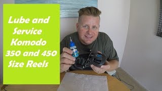 How To Lube and Service your Okuma Komodo SS 350 and 450 Reels [upl. by Ennovehc]