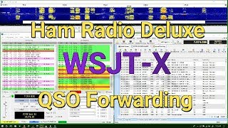 HRD Logbook and WSJT X QSO Forwarding [upl. by Refotsirk]