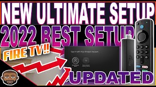 NEW ULTIMATE FIRE TV STICK SETUP 2022 STEP BY STEP WALKTHROUGH [upl. by Sherrard]