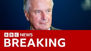 Michel Barnier named by Macron as new French prime minister  BBC News [upl. by Negroj]