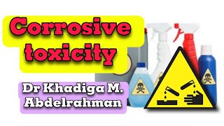 Corrosive poisoning  toxicology شرح سمومالمواد الكاوية [upl. by Adlare313]