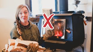 These WOODSTOVE MISTAKES Are Costing You Time amp Money [upl. by Roselba239]