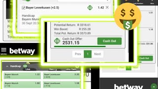 How to bet Handicap and Guarantee a win explainedBETWAY guaranteed winning strategy [upl. by Adorl225]