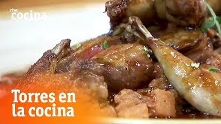 Cómo hacer Pichón con chutney membrillo  Torres en la Cocina  RTVE Cocina [upl. by Ettennahs780]