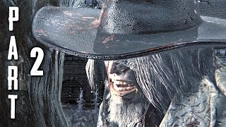 Bloodborne Walkthrough Gameplay Part 2  Father Gascoigne Boss PS4 [upl. by Annaehs]