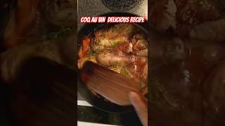 COQ AU VIN FRENCH DELICIOUS RECIPE coqauvin [upl. by Silrak]