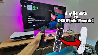 Turn Any TV Remote Into a PS5 Media Remote [upl. by Welford]