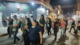 LA RIOJA MULTITUDINARIA MANIFESTACIÓN DE DOCENTES EXIGIENDO DIÁLOGO AL SILENCIO OFICIAL [upl. by Nosretep25]