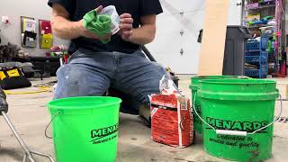 How to mix ARDEX feather finish [upl. by Limoli362]