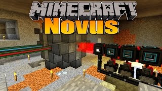 Fertiger Mekanism Fusionsreaktor Strom zuckelt los  Minecraft NOVUS 77 [upl. by Yeldah453]