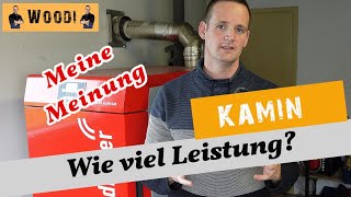 Wasserführender Kaminofen  Wie viel Leistung sollte der Kamin haben Meine Meinung  Woodi [upl. by Thissa253]