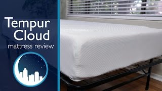 Tempur Cloud Mattress Review [upl. by Goldberg]