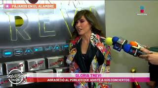 Gloria Trevi y Mónica Naranjo conquista la Arena CDMX con su gira Valientes l Sale El Sol [upl. by Evelyn500]