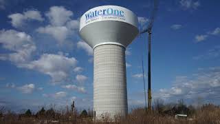 WaterOne Water Towers 2020 Timelapse [upl. by Tiduj]