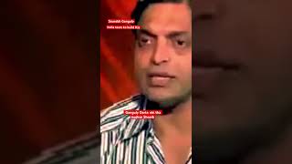 Saurab Ganguly build team India  Shoaib Akhtar  tell him indiansportsperson ￼ [upl. by Fleece]