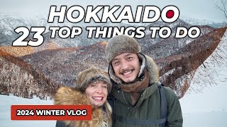 TOP 23 BEST THINGS to do in HOKKAIDO in 2024  Japan travel guide [upl. by Berck129]