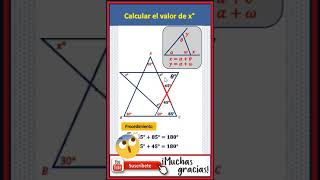 Propiedad del ángulo exterior de un TRIÁNGULO4 triángulo seaprendehaciendonomirando [upl. by Nivej712]