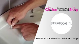 How To Fit A Pressalit D02 Toilet Seat Hinge [upl. by Riana155]