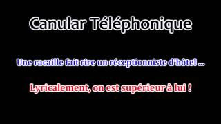 Canular Téléphonique 21  Un réceptionniste dhôtel bien sympa  En mode racaille  ON [upl. by Merla]