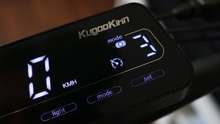 KugooKirin G3  Hidden Functions Zero Start amp Cruise Control [upl. by Emeric]