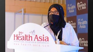 Dr Syeda Mah Ali  Seminar on Safe Blood Transfusion  21st Health Asia [upl. by Sankey]