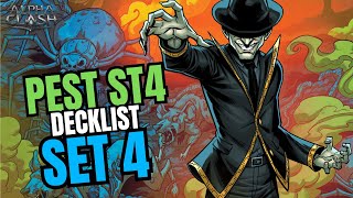 Pestilence ST4 Decklist  Mono Green Its Toxic  Alpha Clash TCG [upl. by Sedgewick]