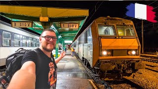 TREN NOCTURNO en FRANCIA  París  Toulouse [upl. by Adkins783]