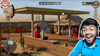 Gas Station Junkyard Simulator Gameplay 1  Gas Station Simulator Game in Android Gameplay [upl. by Strader]