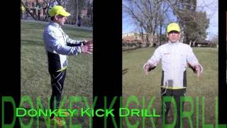 Running Form Friday Donkey Kick Drill [upl. by Neleh]