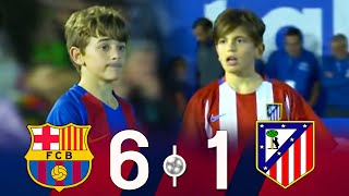 Barcelona 6  1 Atlético Madrid Gavi vs Garnacho  Final LaLiga Promises Highlights amp Goals HD [upl. by Vassar]