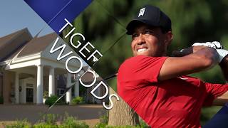 Tiger Woods  Best Shots from His 1stRound 70 at the 2018 PGA Championship [upl. by Victorie]