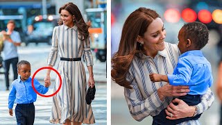 Orphan Keeps Following Kate Middleton What Happens Next Will Make You Cry [upl. by Waldner418]