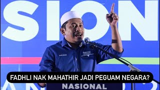 Fadhli Nak Mahathir Jadi Peguam Negara [upl. by Arratal]