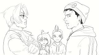 Ice Cream  Ace Attorney Animatic [upl. by Mcclure]