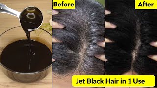 Vasya Natural Hair Dye  JET Black Colour  2 Step Process  how to apply [upl. by Lallage]