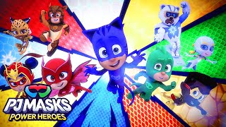 Sing Along with the Power Heroes  Official Theme Song  PJ Masks Official [upl. by Trepur]