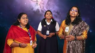 Tribute to ISRO by Students of VSSC Central School [upl. by Alaaj]