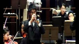 Hummel Trumpet Concerto in Eb 1st Mov with YST Orchestra [upl. by Nosdrahcir638]