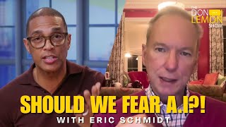 Eric Schmidt on the Future of AI Journalism amp Reparations  The Don Lemon Show [upl. by Odnama617]