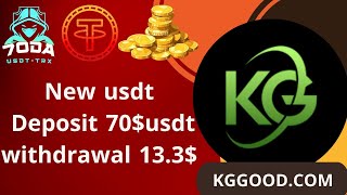 New website usdt kggood Deposit 70  proof of withdrawal 133 instantly to my Binance wallet [upl. by Yuille493]