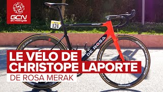 Le vélo de Christophe Laporte  De Rosa Merak  l’équipe Cofidis [upl. by Keynes792]