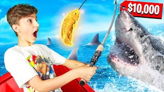 Who CATCHES The BIGGEST And MOST FISH WINS 10000 Family Challenge [upl. by Eibrad]