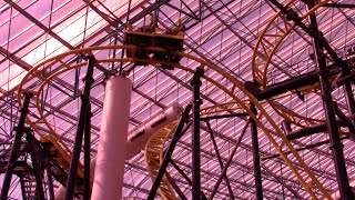 El Loco Review The Adventuredome Roller Coaster [upl. by Debi]