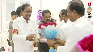 Ministers Congratulates CM KCR After Telangana Secretariat Inauguration  T News [upl. by Neerod]