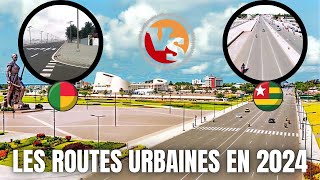 Les routes en milieu urbain Cotonou VS Lomé [upl. by Hamimej591]