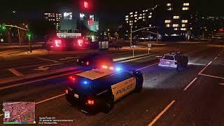 GTA 5 LSPDFR  Rockford Hills PD  Short patrol [upl. by Nuoras]