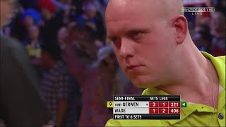 Michael van Gerwen 17 Perfect Darts [upl. by Leunamne]