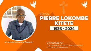 Direct OBSÈQUES DE PAPA PIERRE LOKOMBEKITETE  RECUEILLEMENT [upl. by Nuahc]