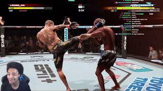 WORST UFC 5 Player FlightReacts toxicity levels at an alltime high after this [upl. by Hsejar]