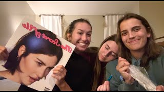 ASMR unwrapping my new gracie abrams vinyl record [upl. by Kappenne]